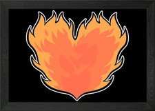 Feuerherz glücklich und in Lo