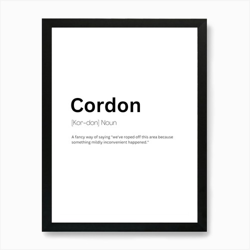 Cordon definition bedeutung - cordon,