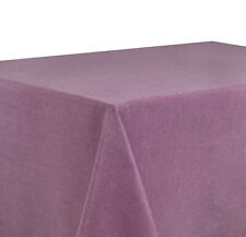 TISCHDECKE ECKIG RUND OVAL BÜGELFREI WASSERABWEISEND UNI ABWISCHBAR GARTEN STOFF