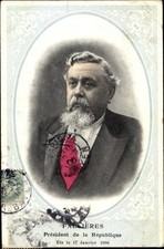 Passepartout Ak Armand Fallières, President de la Republique Francaise - 2915926