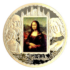 Münze leonardo vinci - münze,