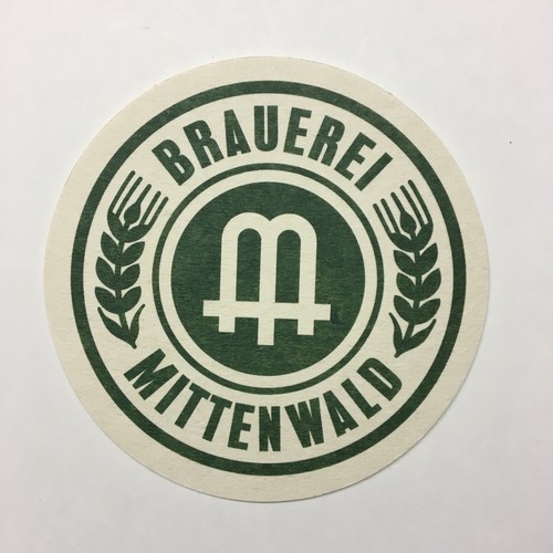 Bierdeckel brauerei - bierdeckel, "brauerei