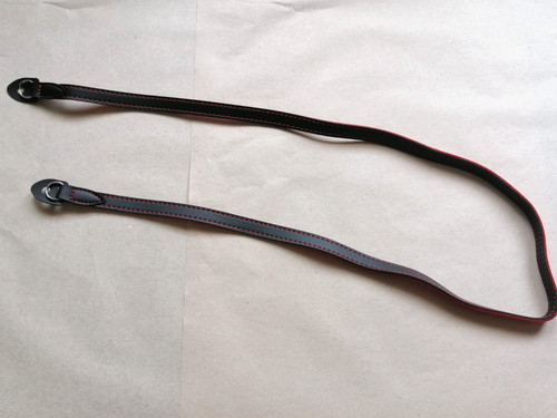 Leder vintage kameragurt - leder,