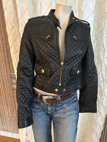 Dolce gabbana lederjacke gr - dolce,