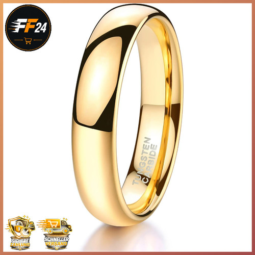 Ring gelbgold wolfram - gelbgold, poliert