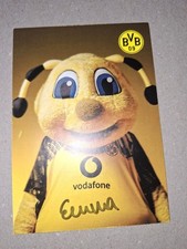 Autogrammkarte Maskottchen Emma Borussia Dortmund BVB 2025/26 25/26 DFB EM WM 