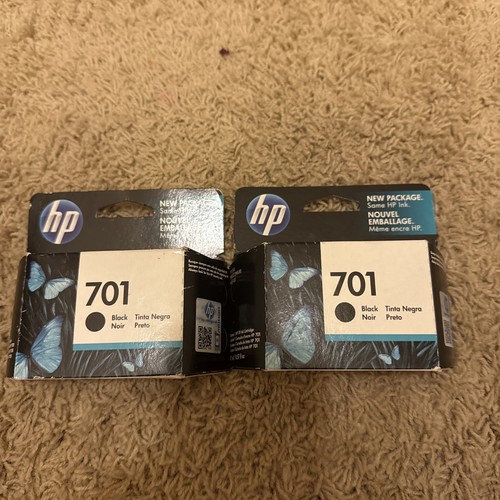 701 black ink cartridge - 2,