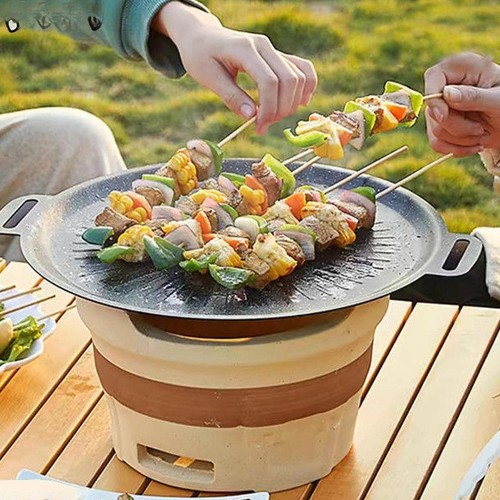 Bbq grillpfanne mit - bbq-grillpfanne,