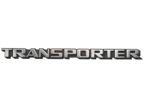 Transporter schriftzug - "transporter",