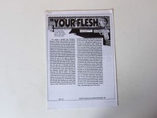 Poison Idea:  Early '90s 23 Page Press Cuttings Promo Booklet