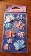 Sticker Aufkleber Basteln  Sammeln  Mitbringsel Deko Schmetterling 3D