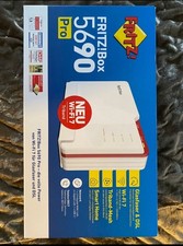 FRITZ!Box 5690 Pro Neu & OVP Wi-Fi 7 Triband Glasfaser DSL Router 📦 