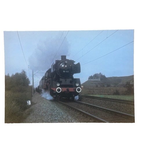 Postkarte zug eisenbahn - ak,