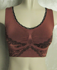 Schlankstütz? M 38/40 Mieder Bustier Spitzendesign+ Spitze rosenholz SK2 ?