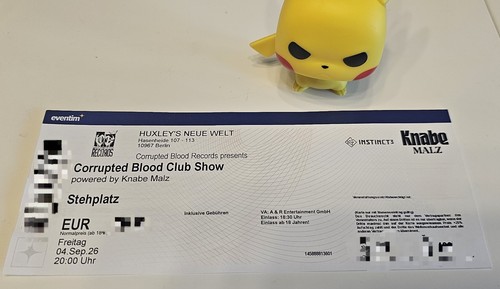 Ticket corrupted blood club - corrupted,