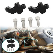 Für Honda NC750X Motorrad Riser Hebe Lenker Clamp Lenker Riser Schwarz