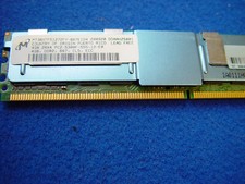 MICRON 4GB (1x4GB) PC2-5300F 2rx4 MT36HTF51272FY-667E1D4 Fbdimm Server RAM