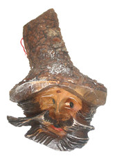 Holzfigur geschnitzt