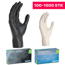 Latexhandschuhe 100 - 1000x Gummihandschuhe ARNOMED Einweghandschuhe Latex XS-XL