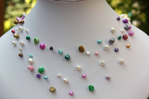 Süßwasser perlen schmuck - bt,