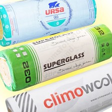 Klemmfilz - WLG 032 - 60-240mm Glaswolle Dämmwolle Dachdämmung