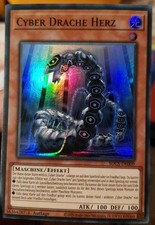 Yu-Gi-Oh!  1 × Cyber Drache Herz Super Rare 