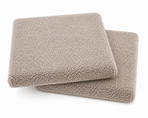 2er set sherpa - set, sitzkissen