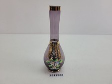 Vase Böhmisches Glas Lila