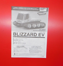 Kyosho Elektro 30981 Blizzard EV 1:12 Pistenraupe Bauanleitung Anleitung RC  Sam
