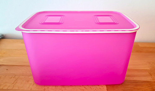 Tupperware quadro rosa - 4,6, l