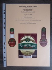Bieretiketten, ST, Bitterfeld-Wolfen, Bitterfelder Brauerei GmbH