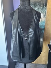 Killstar Kunstleder Top Gr.3-4XL Gothic Punk Mera Luna WGT Faux Leather