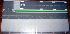 Flughafen Layout Matten 1:200 und 1:400 199x103cm für Flugzeugmodelle Diorama