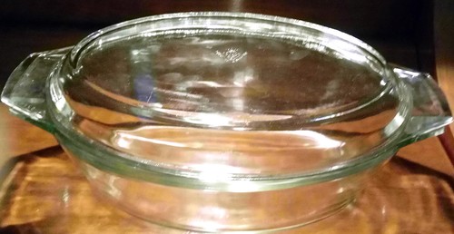 Schöne alte pyrex auflaufform - alte,