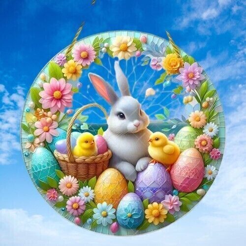 Sonnenfänger osterhase küken - osterhase,