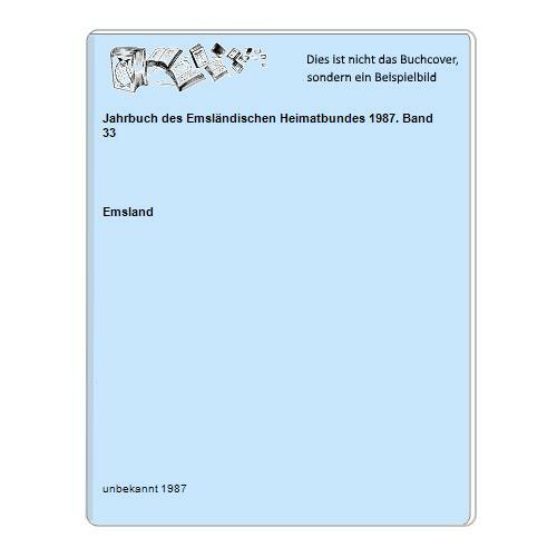 Jahrbuch des emsländischen - des,