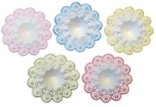 Biedermeiermanschetten, batik