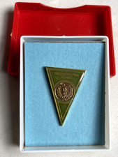 DDR Akademie Absolventenabzeichen Zollverwaltung der DDR Etui Grenze GÜST