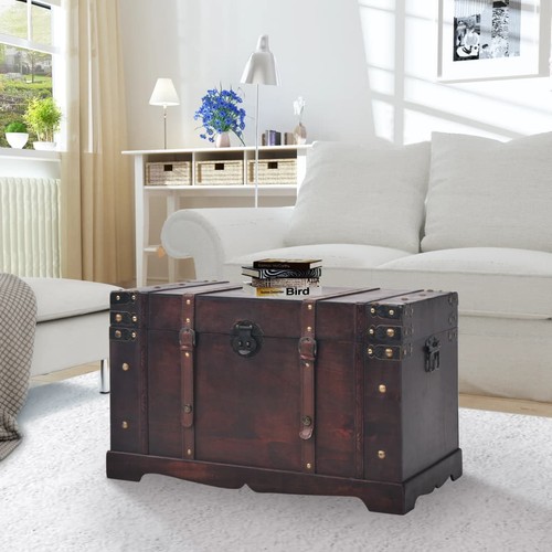 Schatztruhe vintage holztruhe - schatztruhe,