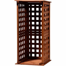 Dobar kleines Kaminholzregal Holzlege Kaminholzständer Brennholzregal 39x39x85cm