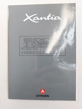 Citroën Xantia Radio 2030 + 3030 + 4030 RDS - Bedienungsanleitung Handbuch  1993