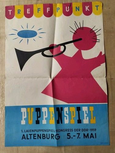 Puppenspiel plakat poster - puppenspiel,