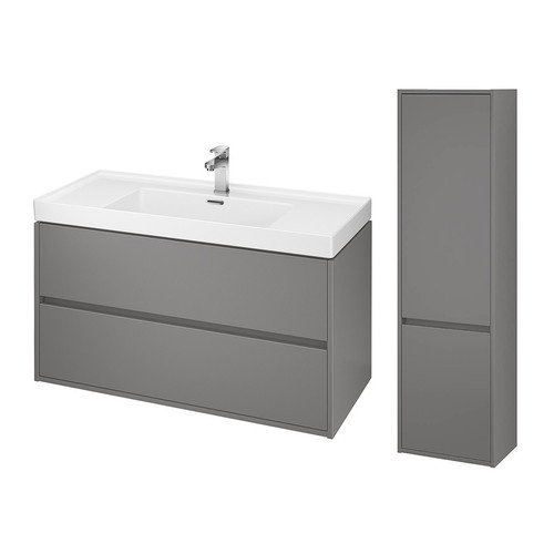 Badezimmermöbel set grau - set,