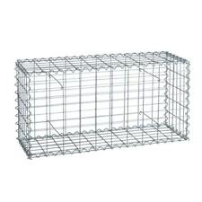 Gabione Steingabione Steinkorb 100x50x30 cm Wand Drahtkorb Metallkorb Mauer