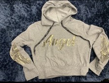 Cropped Damen Hoodie , Angel