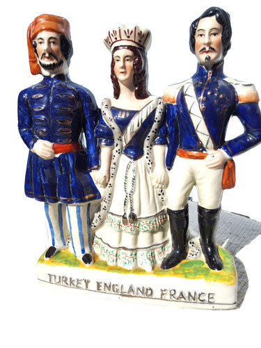 Antike staffordshire keramik - antike,