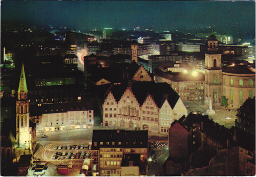 Ansichtskarte frankfurt - ansichtskarte, am