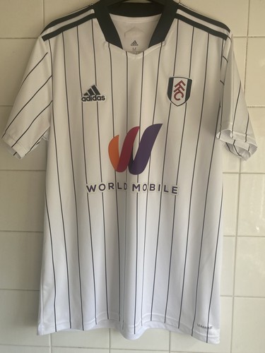 Fulham 2021 2022 white home - fc,