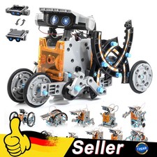 Solar Roboter Bauset 13-in-1 Experimentierkasten Lernspielzeug Kinder Geschenk