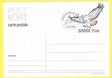 Schweden Postkarte Fischadler